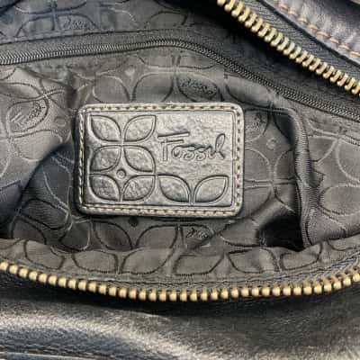 Women’s Black  fossil handbag