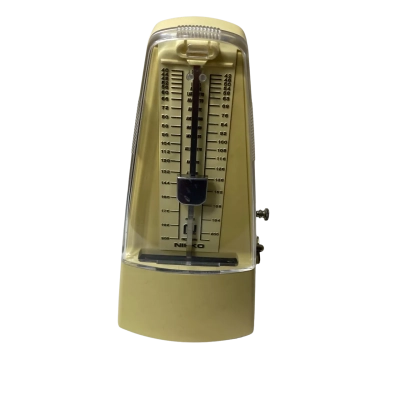 NIKKO Standard Metronome Ivory 221 Japan for Piano Guitar Bass Drum Violin