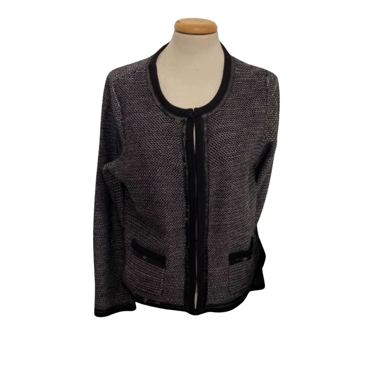 David Lawrence black and white jacket