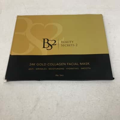 Beauty Secrets 24K Gold Collagen Facial Mask (Missing One)