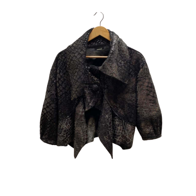 Animale  Womens  Size 12 Black & Grey Jacket