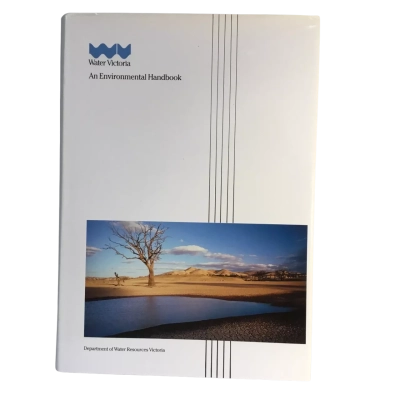 Vintage Water Victoria An Environmental Hand Book Hard Covered  Book