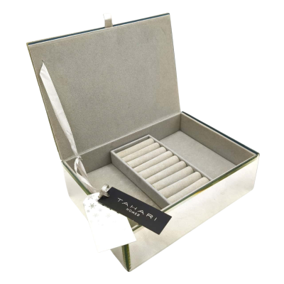 New Tahari Mirrored Jewellery Box  (brica cubes)