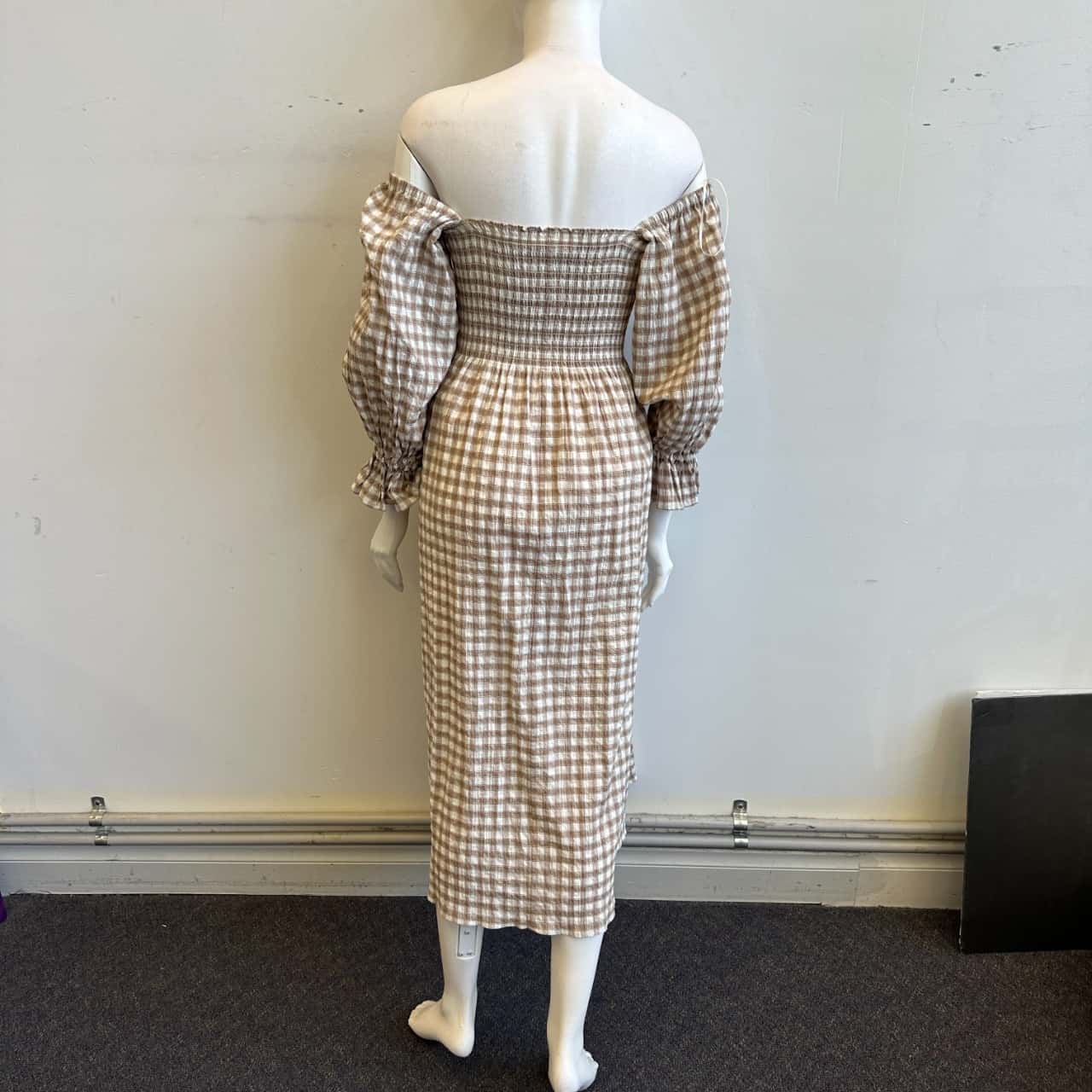 knee length dresses for ladies Gemma Gingham Dress 2XL main image 0