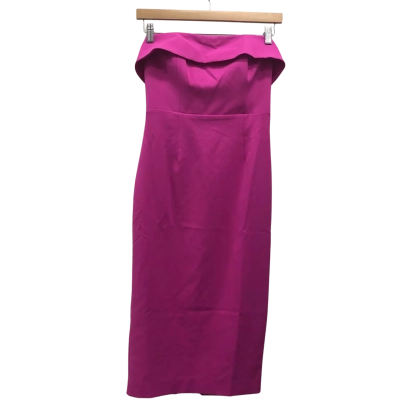 Bardot Womens  Size 10 Midi Dress Pink  BNWT$109