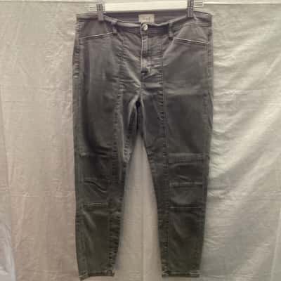 Seed Womens  Grey Jeans Size 10