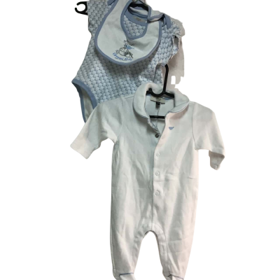 Armani Kids  Size 0-3m Jumpsuit Blue / White 
