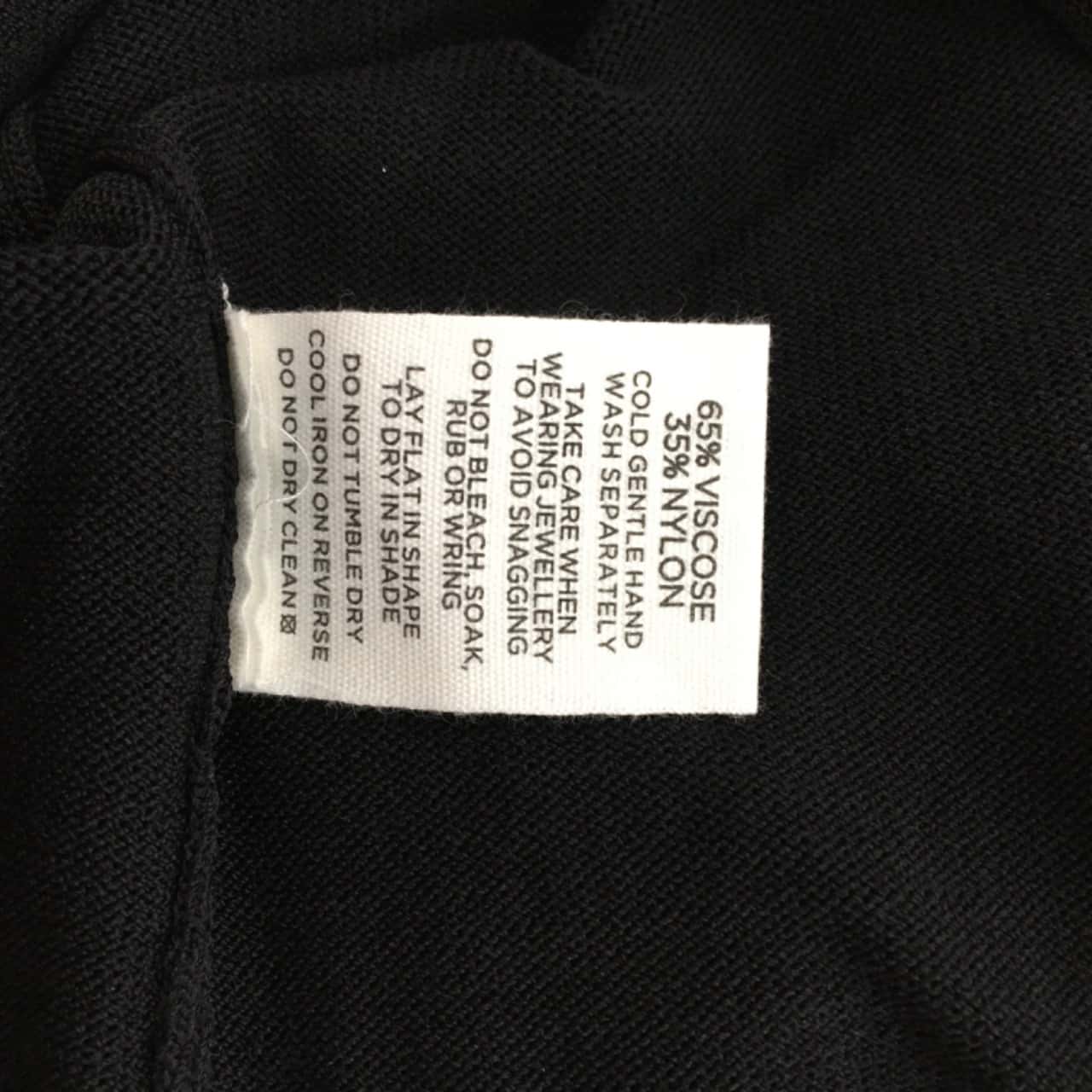 Glassons Womens Size XS Bodycon Dress Black (s)