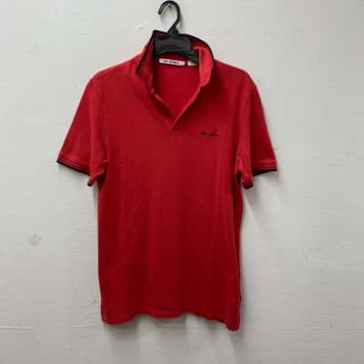 Ben Sherman Mens  Size S Short Sleeve T-shirt Red 