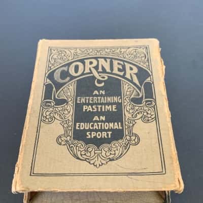 Vintage 1940's Australian "Corner" Card Game - 100% complete set
