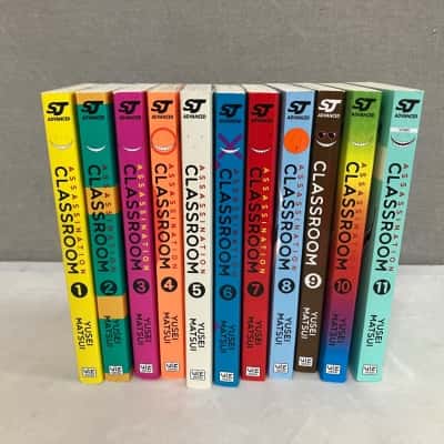 Assassination Classroom manga by Yusei Matsui vol 1-11
