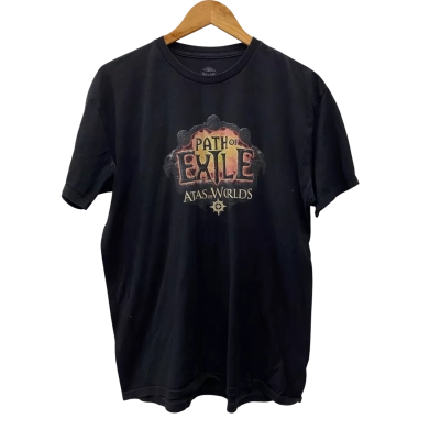 Path of Exile: Atlas Of Worlds Mens  Size XL Short Sleeve T-shirt Black  