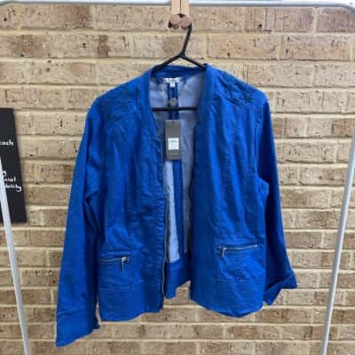 W. Lane Womens seam detail jacket Size 18 