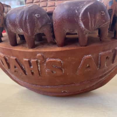 Wooden Carving of Noah’s Ark