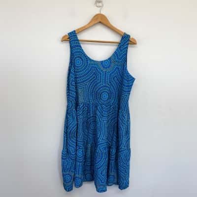 Little Party Dress Kiana Plenty Of Water Mini Dress  Size 14 