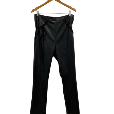 Pretty Little Thing Faux Leather Pants. Size 16 / 44 