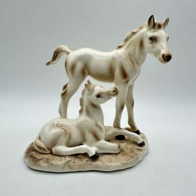 Beautiful Echt Altmann Foals Figurine