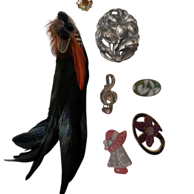 Brooch bundle of 7 assorted