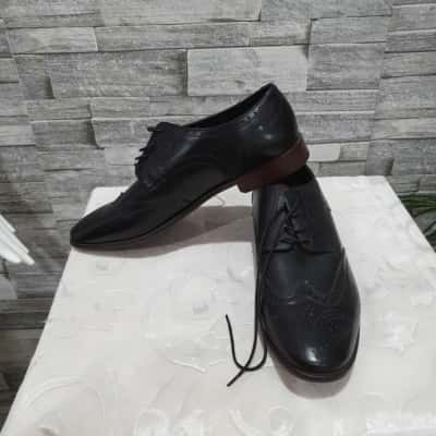 M&S Mens  Size 9 UK Dress shoes Black  