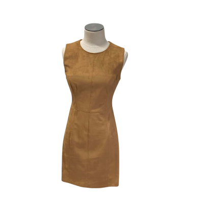 Forever New Tan Sleeveless Dress Size 8