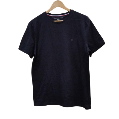 Tommy Hilfiger Mens  Size M Short Sleeve Shirt Black (3)