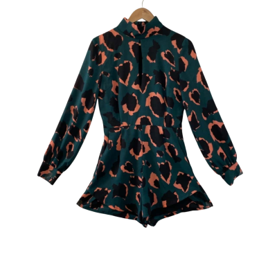 ELLIATT Women's Size M/AU10 Long Sleeve/Short Playsuit (RRP $140)