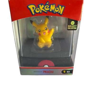 Brand New Pokémon 2019 Wicked Cool Toys Select Collection Series 3 Pikachu Figure (B23) 