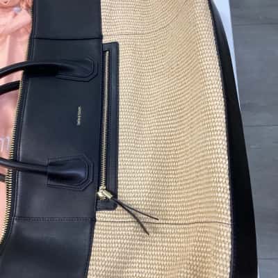 Belle & Bloom Womens Handbag Beige / Black  