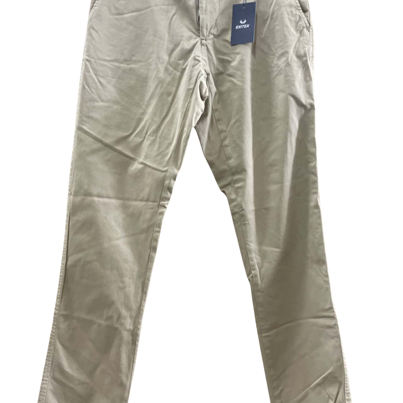 EXITEX Mens Size 33 Dress Pants Beige