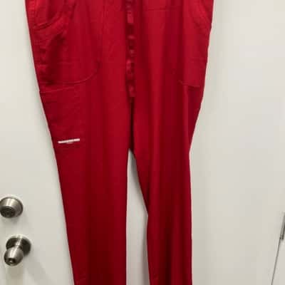 Skechers Womens  Size M Casual Pants Red 