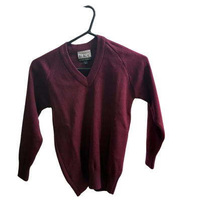  Kids EKC Burgundy Pullover Size 8