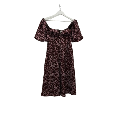 NEW Tussah Womens  Size 14 Maxi Dress Brown / Floral / Pink  