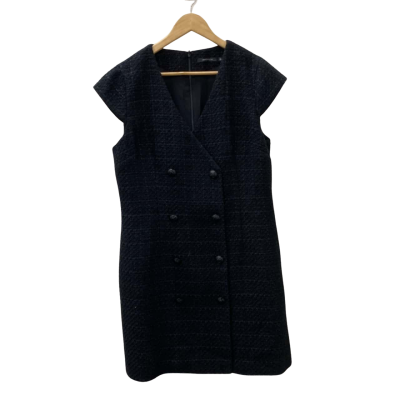 Portmans Womens  Size 16 Short Sleeve Dress  Black  