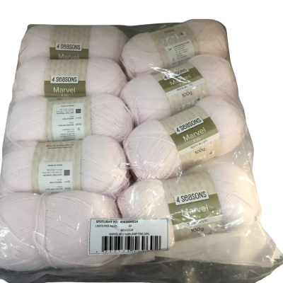 4 Seasons Light Pink Yarn as picured