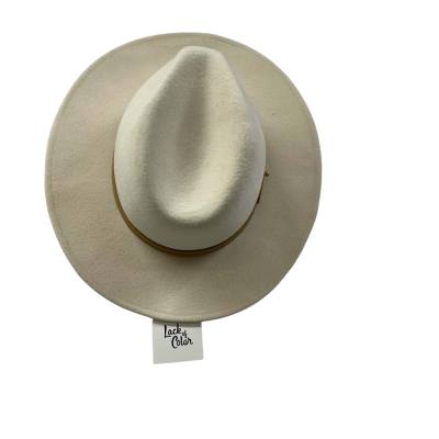 MENS LACK OF COLOR WOOL HAT. SIZE 61CM XL