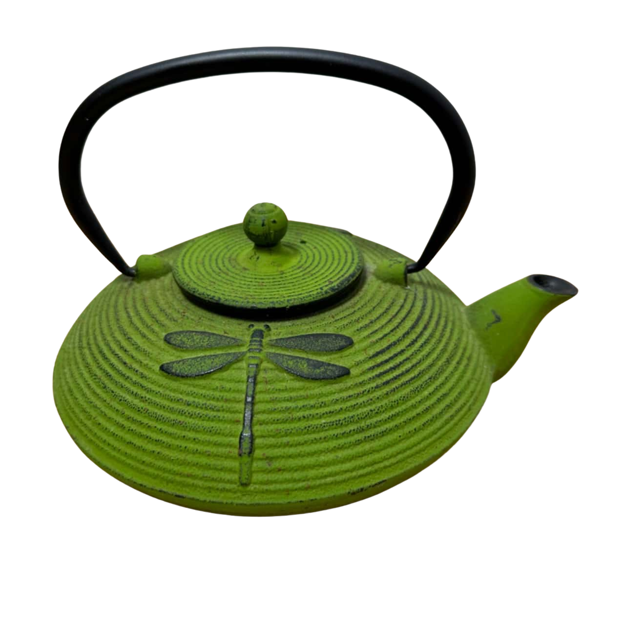 Cast Iron Teapot Dragonfly Green(s)