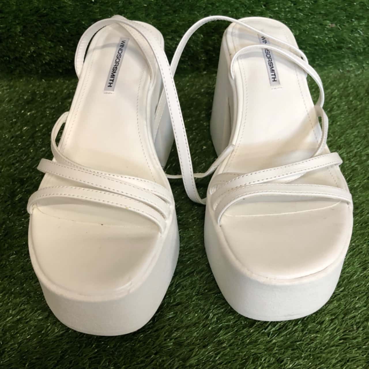 windsor smith white sandals