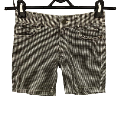 Rock Your Kid Kids  Size 6 Shorts Black  / Checked / White 
