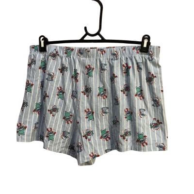 Disney Stitch Womens  Size 16 Pyjama Shorts Blue 
