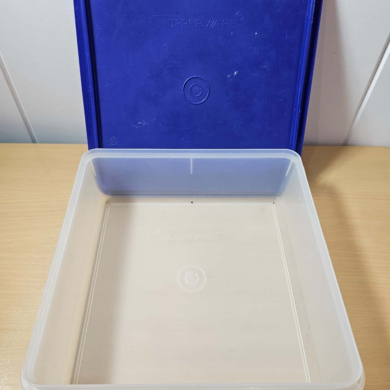 Tupperware Square Snack-Store Container With Lid(s) - Used Fair ...