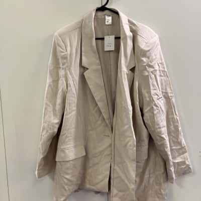 Target Womens  Size 20 Blazer Cream 