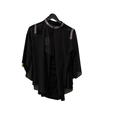 Charlie Brown Womens  Size 10 Long Sleeve Top / Singlet Top Black  