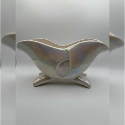 Iridescent Art Deco Vase Stamped 151 