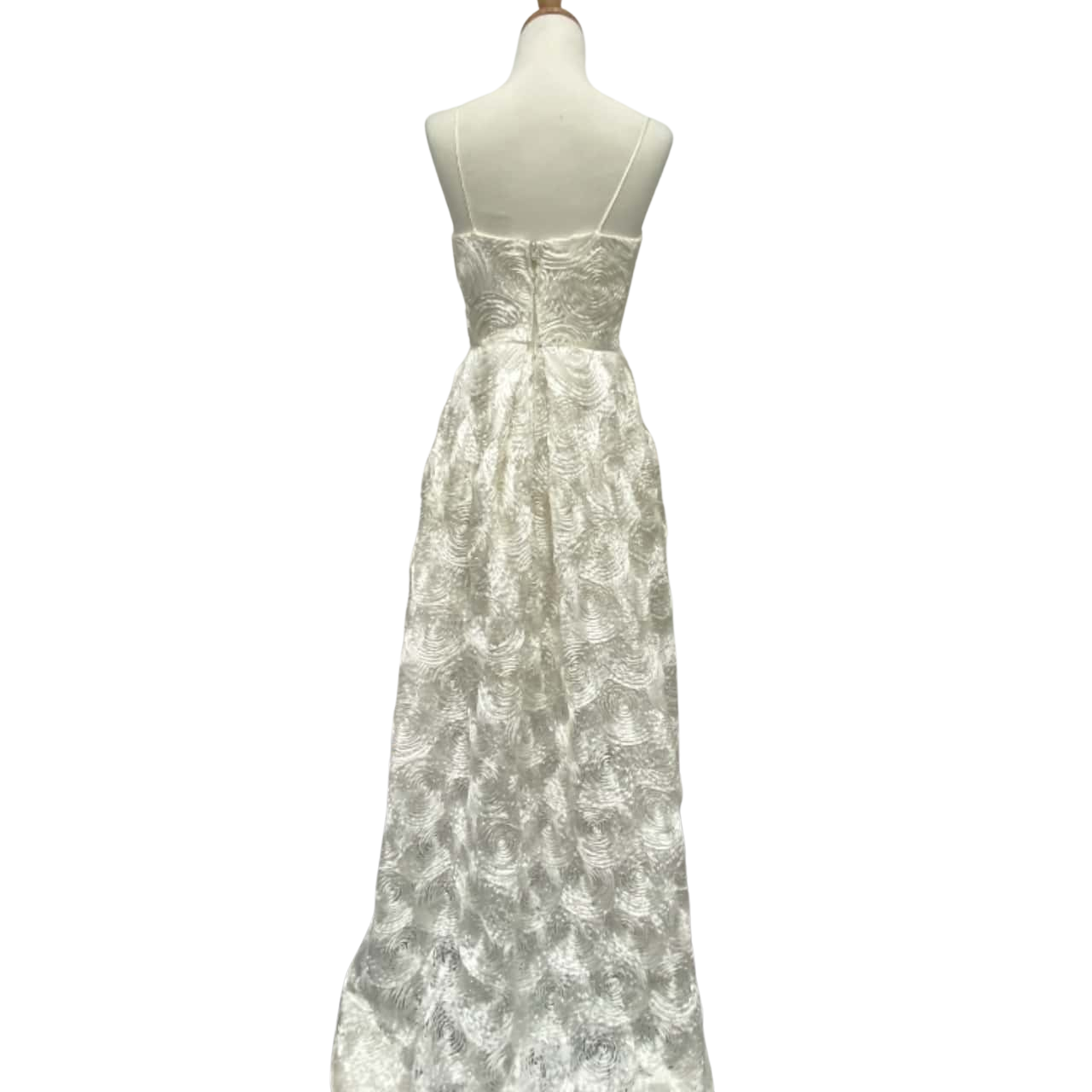 knee length dresses for ladies JUNIPER CHANTILLY LACE SLEEVED GOWN – Carla Zampatti main image 0