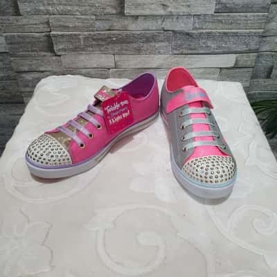 Skechers twinkle toes  Kids  Size US 4 Shoes Multicoloured / Pink  / Purple / White 