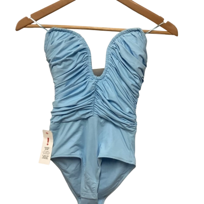 Bardot Womens  Size 6 Blue Bodysuit