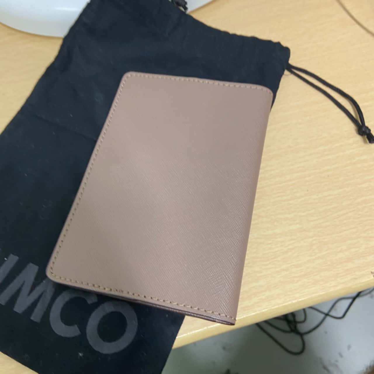 Mimco Womens Passport cover Brown