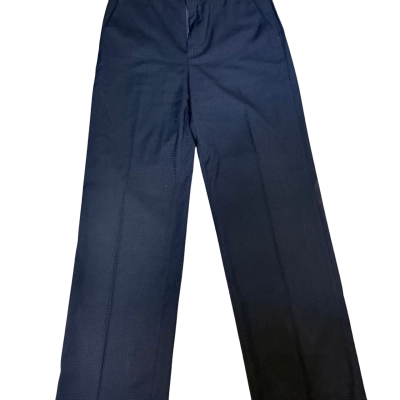 Scotch & Soda Womens Straight Leg Pants Navy Blue 