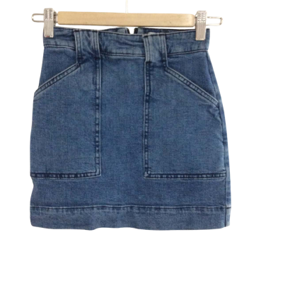 Sheike Womens  Size 6 Denim Skirt Blue 