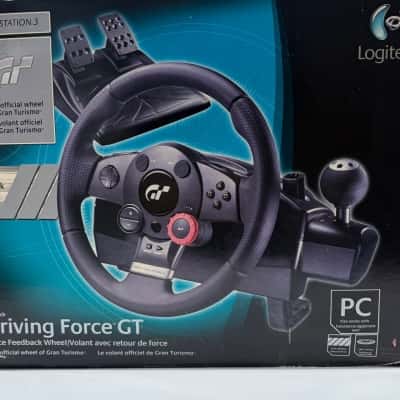 PS3 Logitech Gran Turismo Official Steering Wheel and Pedals